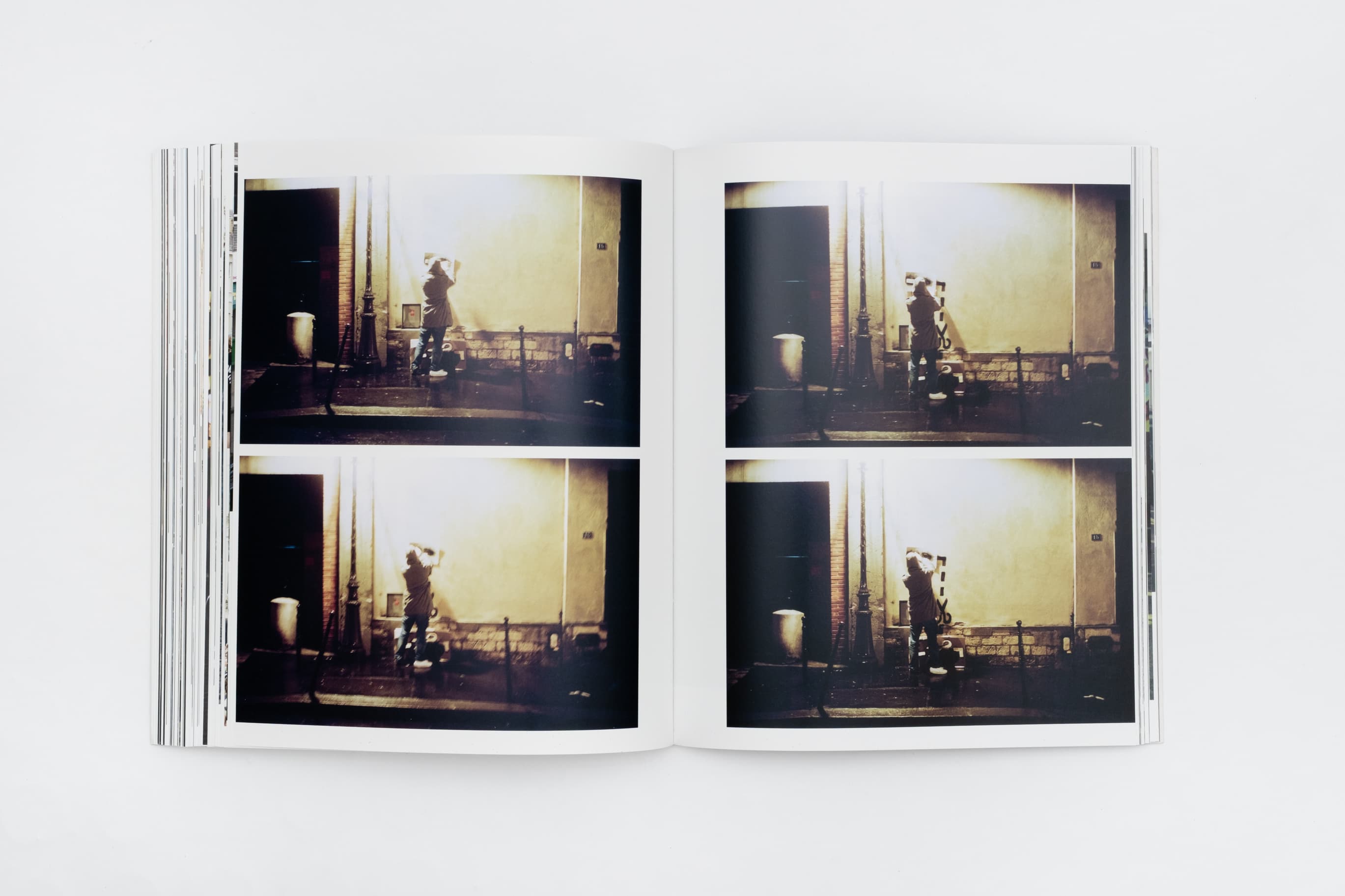 Interior spread — night shots