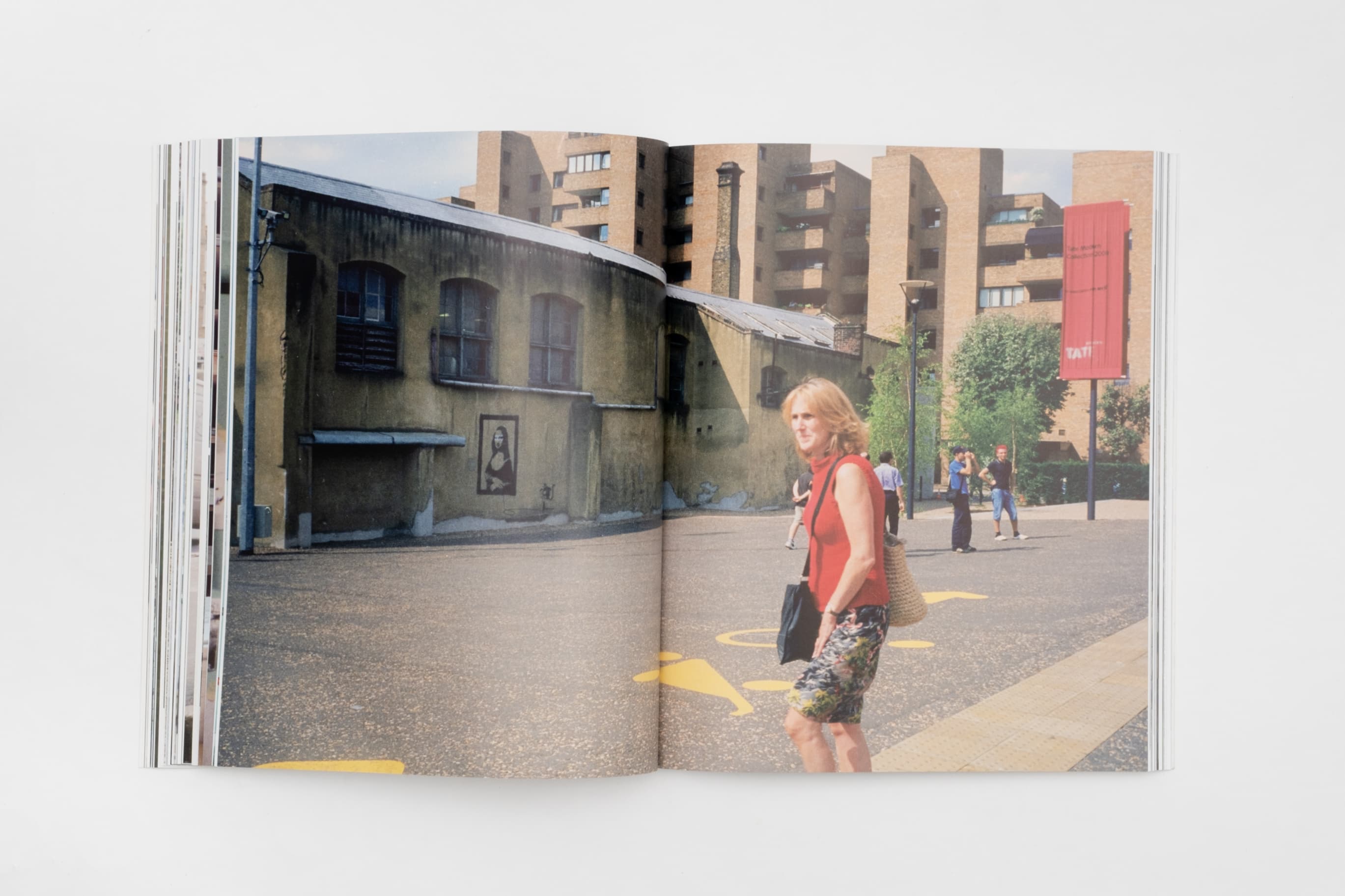 Interior spread — street scene photographs